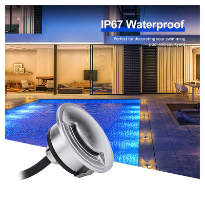 Ultra dunne IP67 waterdichte ingebouwde 2W LED buitenverlichting SS316 dekking voor tuinpad