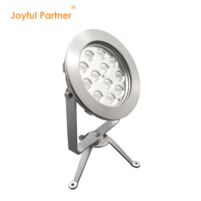 IP68 Outdoor LED Spot Light Roestvrij staal DMX512 RGBW 12w voor onderwater gebruik Ondersteuning DMX controller