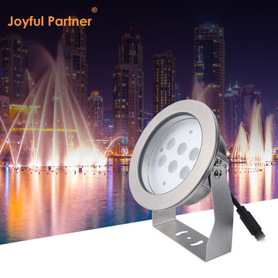 IP68 Waterdicht Onderwater Spotlight 316L roestvrij staal DMX512 RGB / RGBW 4in1 LED DC12V/24V