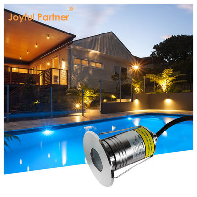 RGBW4in1 LED waterdicht zwembad lichten Mini Size DIA68MM Warm Wit 3000K Met Back Box