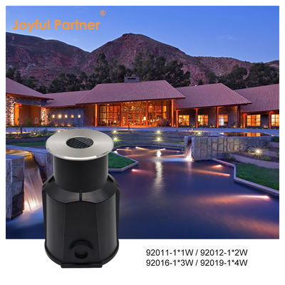 Mini LED zwembad Onderwater licht roestvrij staal 316 12V/24V DC Warm Wit