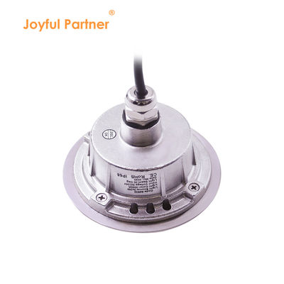 Onderwater LED-licht 3W DIA118MM IP68 316 roestvrij staal Warm wit DC24V Met plastic montage mouw