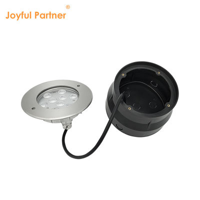 12V 24V LED onderwaterlicht 9W 18W RGB volkleurig roestvrij staal IP68 licht voor zwembad