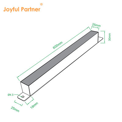 Lineaire zwembadverlichting IP68 Buiten DC24V 316 roestvrij staal LED lineaire balklamp Koud wit