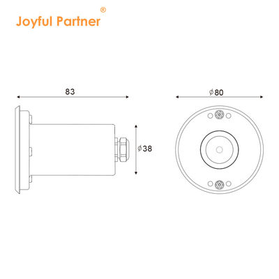 IP68 Onderwater LED Zwembadverlichting Roestvrij Staal 316 1W 2W Dompelbaar Asymmetrische Lens