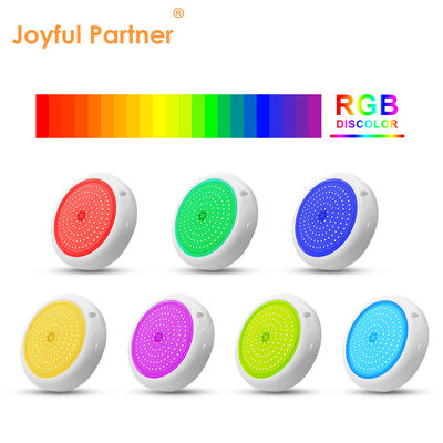 Led zwembad licht RGB AC12v Hars gevulde vlakke RGB ABS lichaam Warm wit oppervlak gemonteerd fabriek op maat