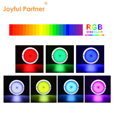 Led zwembad licht RGB AC12v Spanning Hars gevuld Plat RGB ABS lichaam Warm White Factory Customized