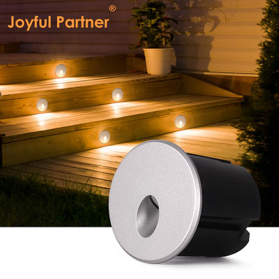 2W LED-vergrendeld licht DC24V Staplichten Warm Wit IP65 Waterdicht Wandlicht Trap met plastic montage