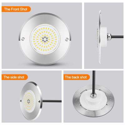 316 Roestvrij staal onderwaterpoellicht IP68 Zwem SMD LED Constant Stroom Driver Met gegarandeerde kwaliteit