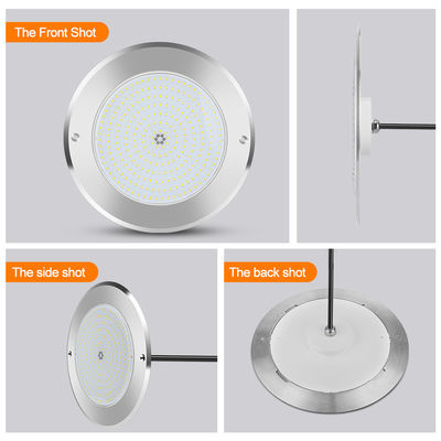 SUS316 Deksel gemonteerd IP68 DC12V 3000K Onderwater LED SPA vijverververlichting