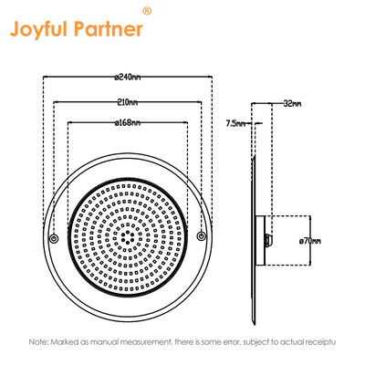 PAR56 Onderwater Led zwembadverlichting 316 roestvrij staal 25W SMD2835 Hars gevuld 3000K