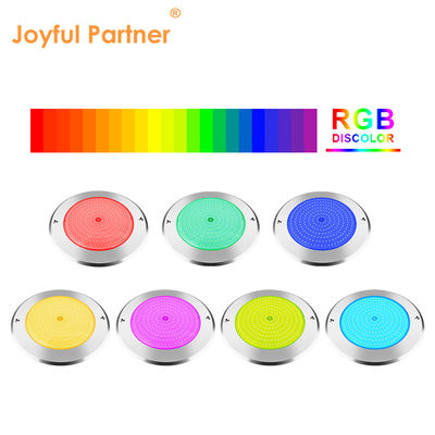 Onderwater led zwembad lichten 316 roestvrij staal 25W Smd2835 Hars gevuld Rgb 3000K