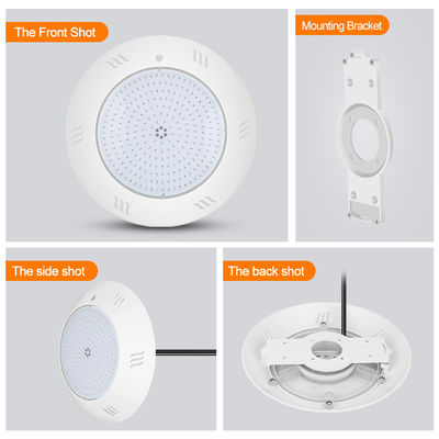 Muur gemonteerd IP68 Onderwater licht Multicolor afstandsbediening Zwemmen LED zwembad licht ABS behuizing