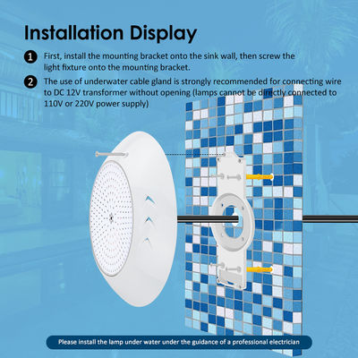 18W Par56 LED zwembad Led onderwater zwembad licht AC 12V RGB voor Waterscape tuinen