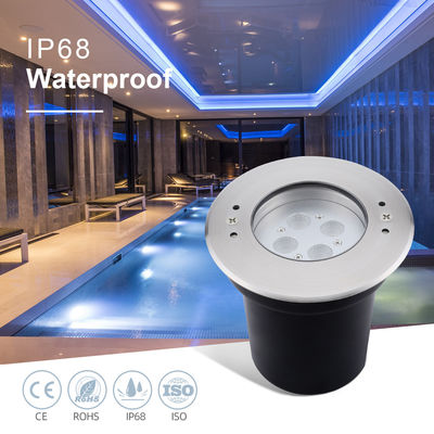 LED Underwater Pool Lights 4W 8W 12W 24VDC IP68 Waterdicht roestvrij staal 316 RGB 3in1 voor zwembaden