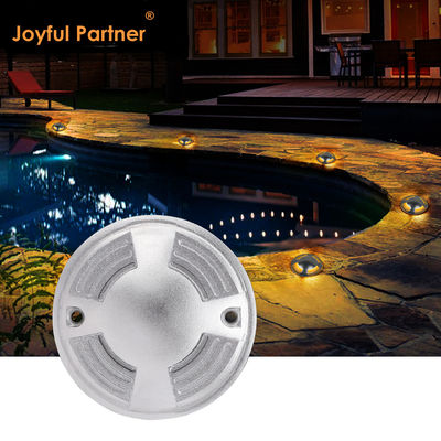 Ondergrondse deklicht 12/24DC IP67 Waterdicht 3W OSRAM SMD LED enkelkleurig CE ROHS met 2 jaar garantie