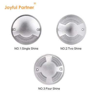 Ondergrondse deklicht 12/24DC IP67 Waterdicht 3W OSRAM SMD LED enkelkleurig CE ROHS met 2 jaar garantie