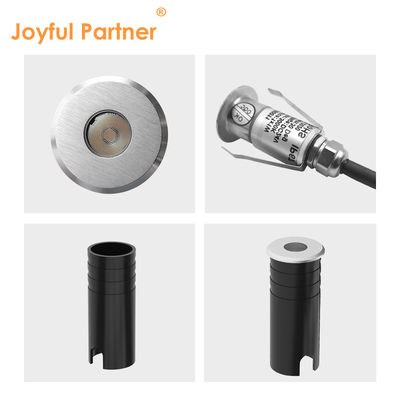 IP67 Waterdicht Buitenruimte roestvrij staal 316 Mini 1W Beton LED Ondergrondse ondergrondse ingebouwde lichten