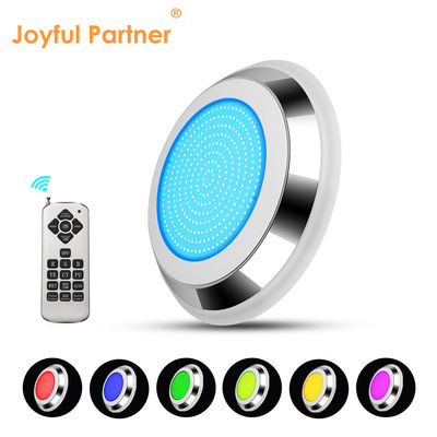 RGB onderwater LED zwembad licht IP68 DIA280MM Wand gemonteerd roestvrij staal