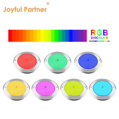Afstandsbediening Water Zwembad Verlichting Roestvrij Staal 316 Opbouw 42W Zwembadlamp AC12/24V RGB