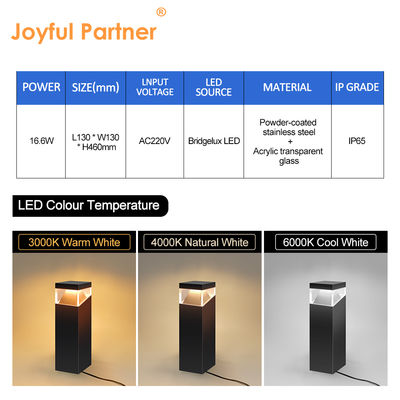 Tuinlicht Decoratief Waterdicht Buiten Bridgelux LED 3000K/4000K/6000K Roestvrijstalen Behuizingsmateriaal