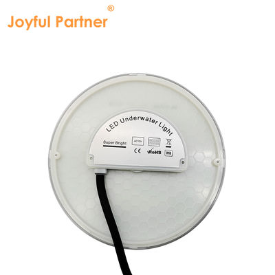 Met epoxyhars gevuld LED zwembadlicht paneel Warm Wit PAR56 Vervangingslamp ø178*25mm