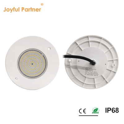 Hars gevuld zwembad lichtreflector 160mm DC12V 10W Volledig kunststof SMD2835 108pcs RGBW Kleur Constante spanning