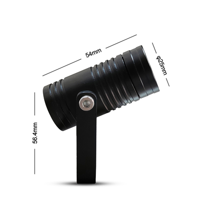 Buitenlandschapswandwasser licht 1W IP65 DC24V Tuin spot lichten Met stijlvol ontwerp