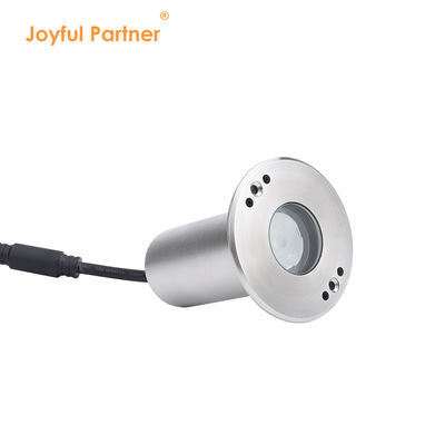 LED Mini Waterdichte Inbouwmarker 1W 12V DC 8° Smalle Bundel Hoek IP68 Buitenverlichting