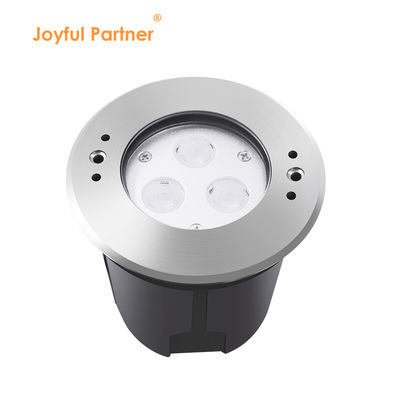 DIA 118mm IP68 304 roestvrij staal Warm White Underwater LED Light 3W DC24v met plastic bevestigingshoes