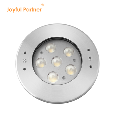24 Volt 6W 12W Roestvrij Staal 316 LED Onderwaterlamp met Koel Wit met Kunststof Montagehuls voor Zwemvijver