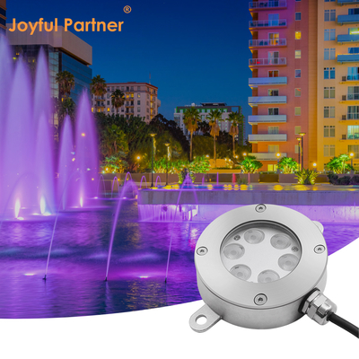 Joyful Partner IP68 Waterdicht 6W/12W/18W DC12V RGB DMX Onderwater LED fontein Muziek Dansend water