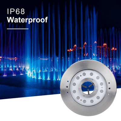 Hoge kracht IP68 waterdicht 12W 18W FONTAINE RGB LED licht met CE ROHS certificaten