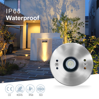 IP68 Buried Underwater Light 3WRGB3in1 LED Stainless steel 316L DC24V Decoration For Pool