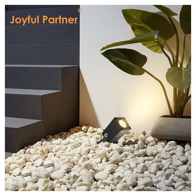 LED Garden Spot Lights 3W AC220V Single Color 3000K Powder Coating Finish With Narrow Beam Angle