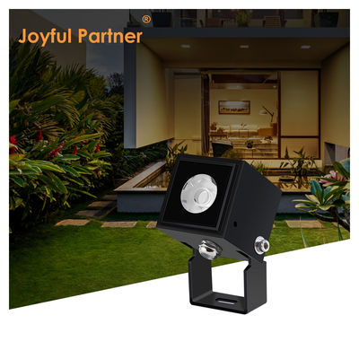 Courtyard Landscape Lighting 1W LED 3000K DC12V Outdoor IP65 Grade Square Shape With Anti-glare Hood