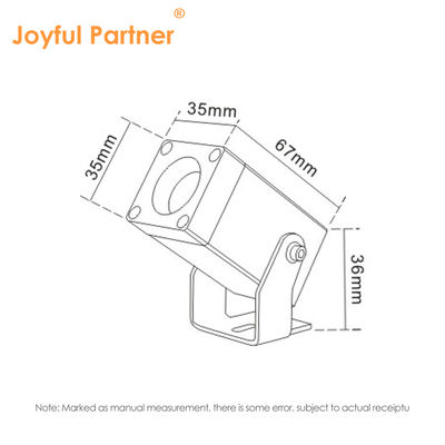 Buiten Architecturale LED-verlichting Smalle straalhoek IP65 1W Single Color CE RoHS gecertificeerd