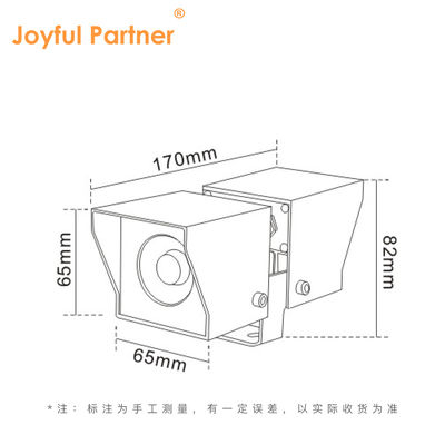 LED Tuinlamp 6W 3000K 3 Graad Smalle Hoek DC24V Aluminium Behuizing Modern Design
