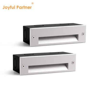 IP65 3W LED-stappenlamp met ingebouwde berg 145*45mm Osram SMD LED enkelkleurig aluminiumglas met clips