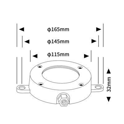 DMX512-bestuurbaar LED Fonteinlamp DC24V 12W 3000K Roestvrij Staal IP68 Voor Landschap Onderwater