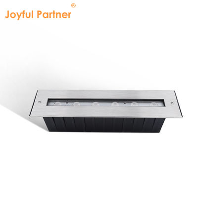 IP68 Onderwaterverlichting RGB Kleur Roestvrij Staal 316L 6*2W DC24V DMX 512 Bestuurbaar Voor Watervallen