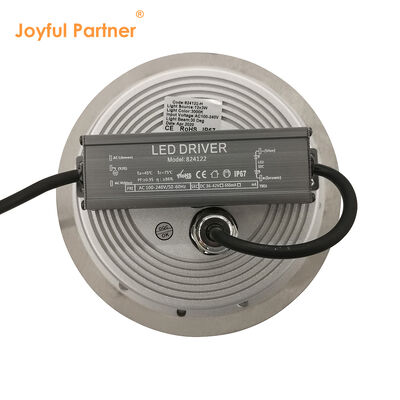 LED ondergrondse lampen IP67 Aluminium 12W 24W 36W DIA185MM Met asymmetrische lens