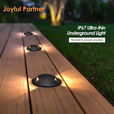 LED In-Ground Sideview Licht 1W 3W 12V-24VDC Puur Aluminium 6063# Behuizing