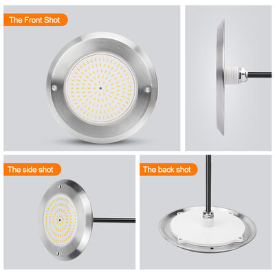 RGB-bediening meerkleurige zwembadlampen met afstandsbediening voor zwembad SS316L+ABS DC12V