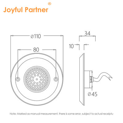 Led Zwembadverlichting DC12V 42W 10MM Dikte Geïntegreerde SMD 2835 RGB Kleurverandering Hars Gevuld Met Roestvrij Staal Materiaal
