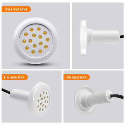 Poolmeerlamp RGB IP68 Waterdicht Volledig gelijmd 12V 25W Anti-Seepage Technology PC-materiaal