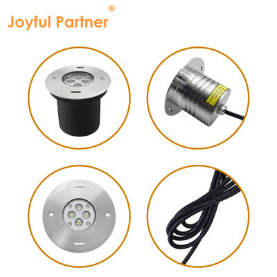 LED onderwater licht DIA110MM 4W 8W DC24V 316 roestvrij staal voordek met plastic zwarte doos