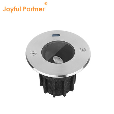 Buiten AC220V Inground Lamp DIA95MM Deep Anti Glare 3W COB Model Met Zwarte ABS Sleeve