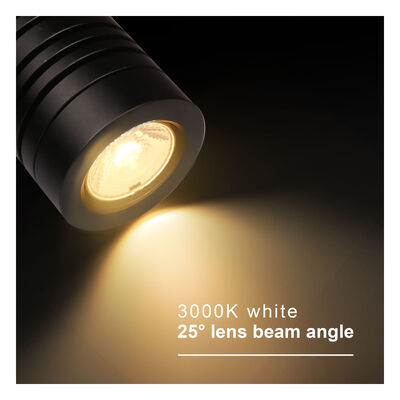 Garden Spike light 14W COB With Anti-glare Hood Aluminum Material IK04 Rating For Outdoor Accent Lighting