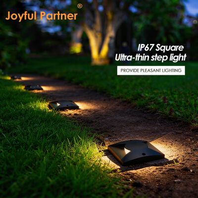 Slanke zijwaarts emitterende padverlichting, één of twee zijden, IP67 opbouw, SMD2835 LED, 100*100MM, puur aluminium 6063 materiaal